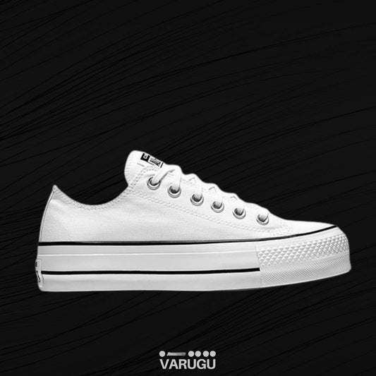 Tenis CONVERSE blancos mujer suela gruesa