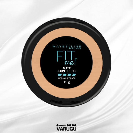 Polvo compacto Maybelline FIT me MATE - Control de brillo y piel normal a grasa