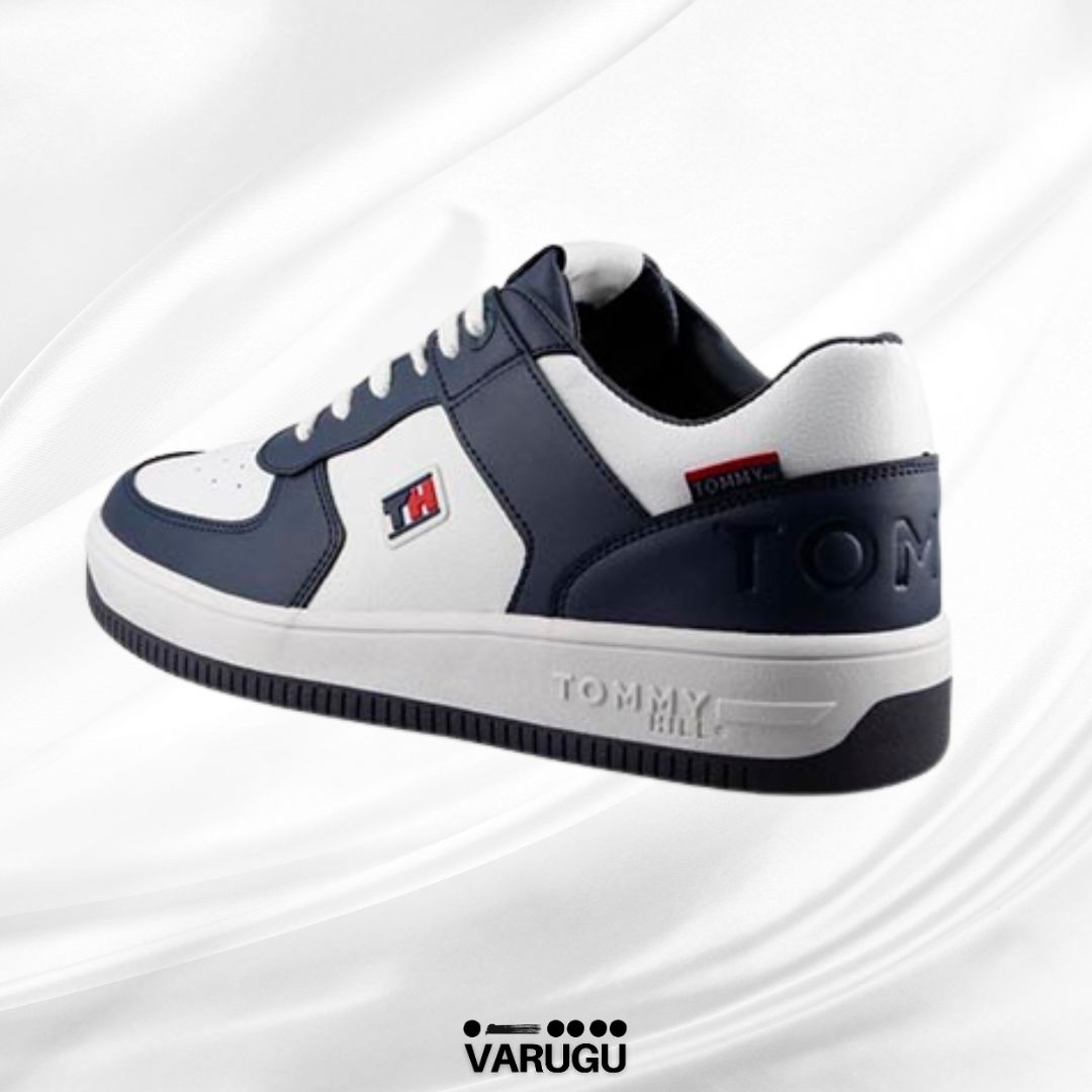 Tenis Tommy Hill azul con blanco hombres