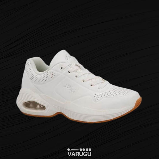 Tenis FLEXI blancos para dama suela de aire