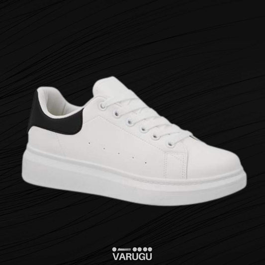 Tenis blancos para dama casuales y bonitos