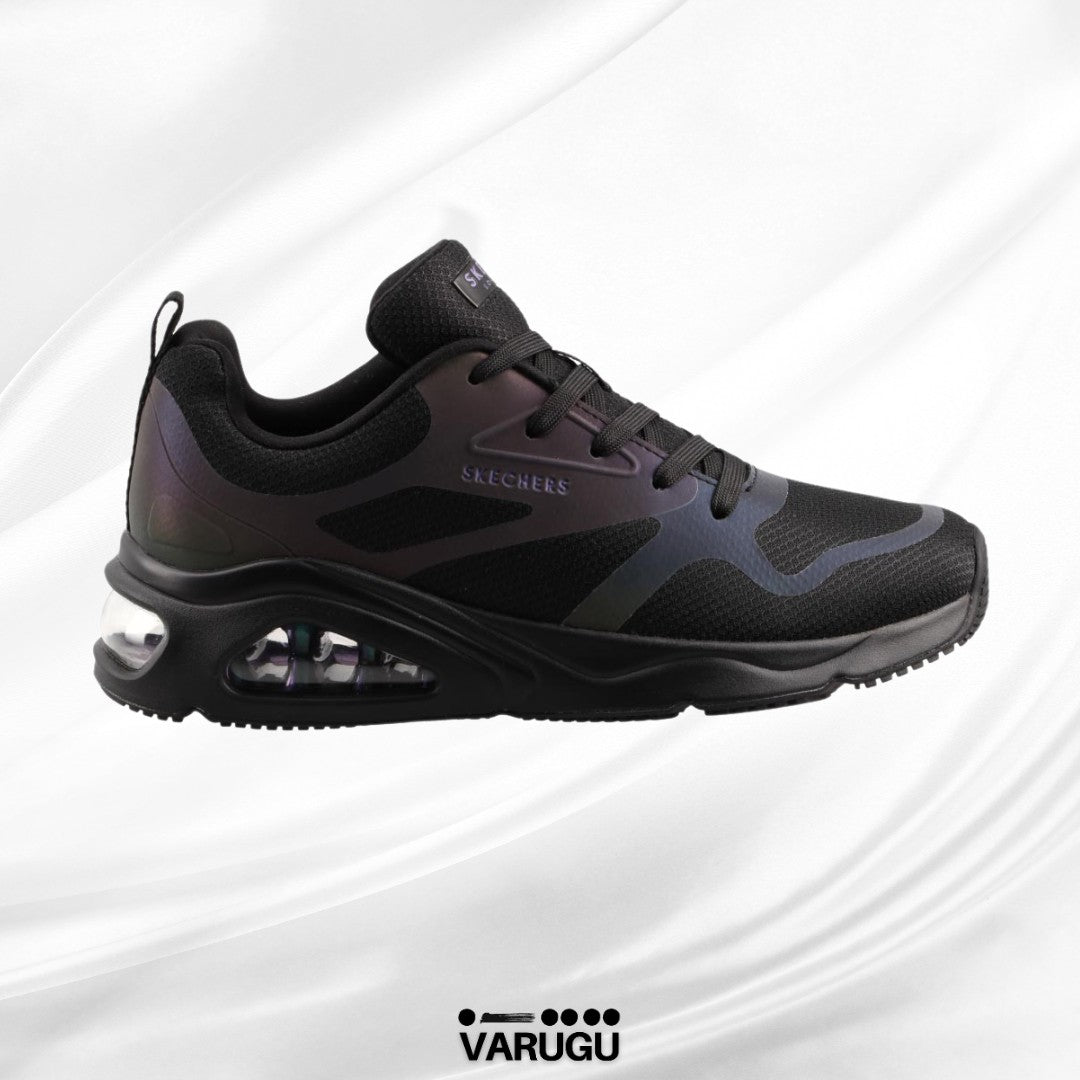 Tenis SKECHERS negros de mujer