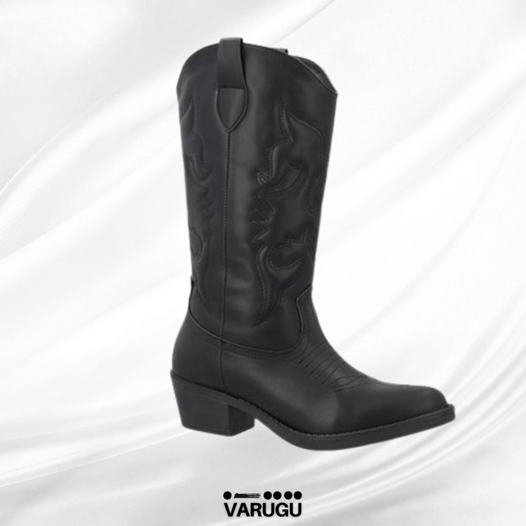 Botas color negro para mujer bonitas