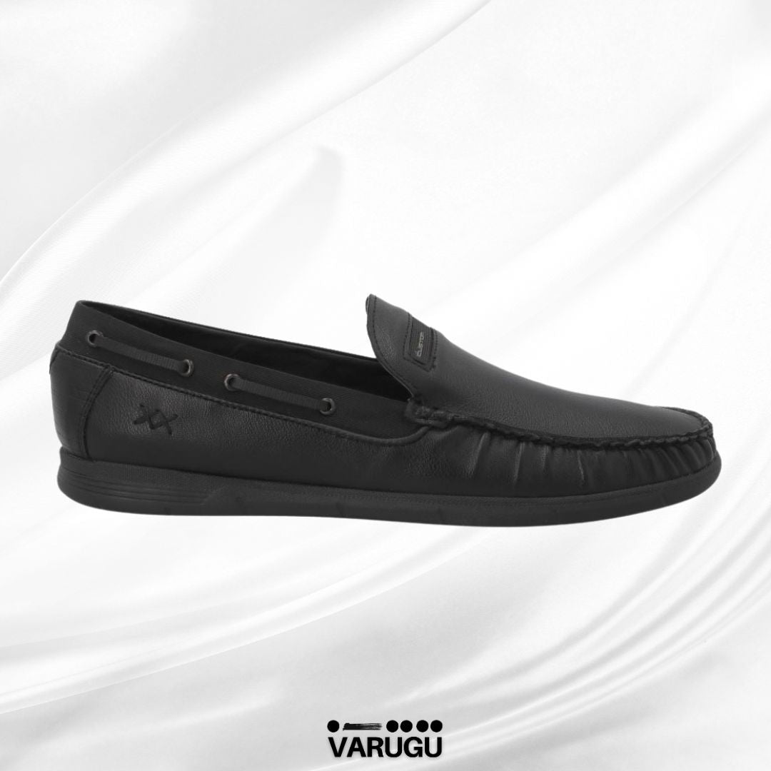 Zapatos tipo MOCASINES negros para hombres